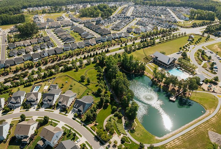 Wendell Falls Community Farmhouse in Wendell North Carolina
